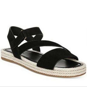 Vince Eliana Sandals Black-Size 8